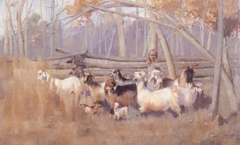 喬治 蘭伯特 A Bush Idyll 喬治 蘭伯特 A Bush Idyll